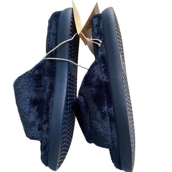Dena Lives Ultra Soft Memory Foam Slippers Indoor Outdoors Blue Large NEW NWT - Picture 6 of 12